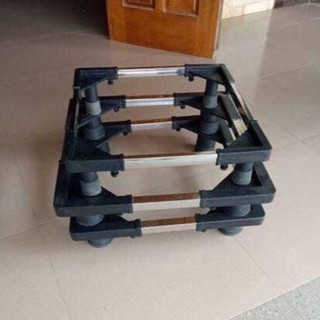 Chân kê tủ lạnh máy giặt (Đen)