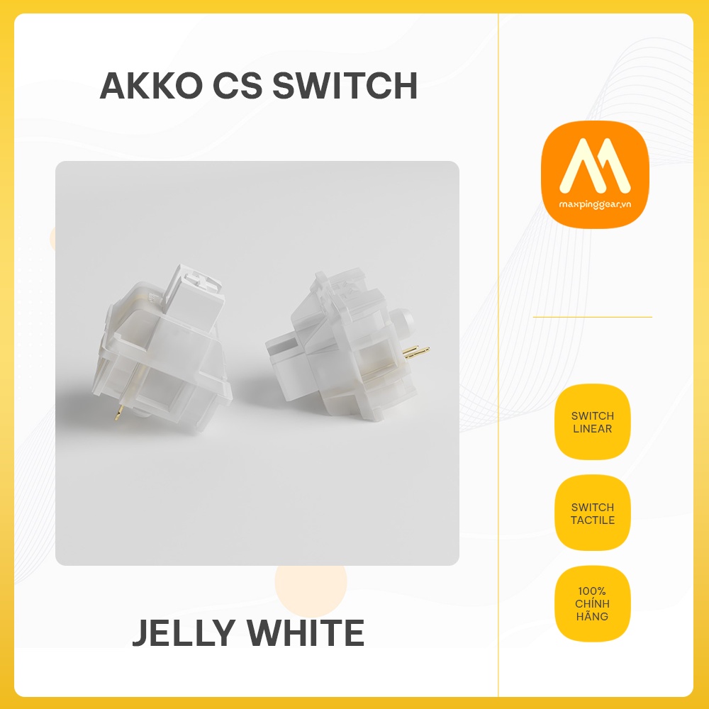 Bộ switch bàn phím cơ Hiệu Năng Cao Akko CS   - Chính Hãng 1000%