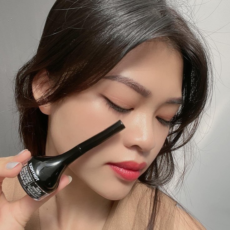 Kẻ Mắt TONYMOLY Dạng Gel Chống Lem, Chống Trôi Black Gel Eyeliner 4g