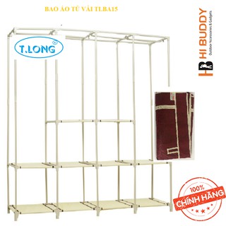 Bao Áo Tủ Vải Thanh Long 15 TLBA15 Kích thước: 154 x 46 x 170cm
