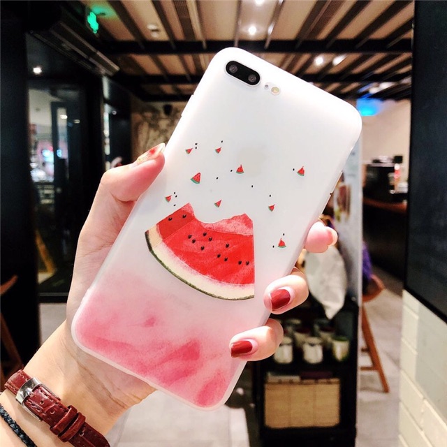 Ốp lưng iphone dưa hấu đỏ tươi đẹp 5/5s/6/6plus/6s/6s plus/6/7/7plus/8/8plus/x/xs/xs max/11/11 pro/11 promax - ROSE CASE