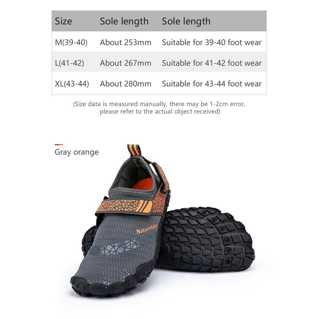 Giày đi biển, lội nước, chèo SUP chống trượt Naturehike NH20FS022