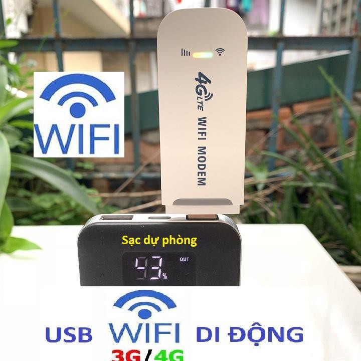 DCOM 4G Phát Wifi Từ Sim 3G/4G  dùng được đa mạng, có khe đọc thẻ nhớ TẶNG SIM 4G DATA SIÊU KHỦNG