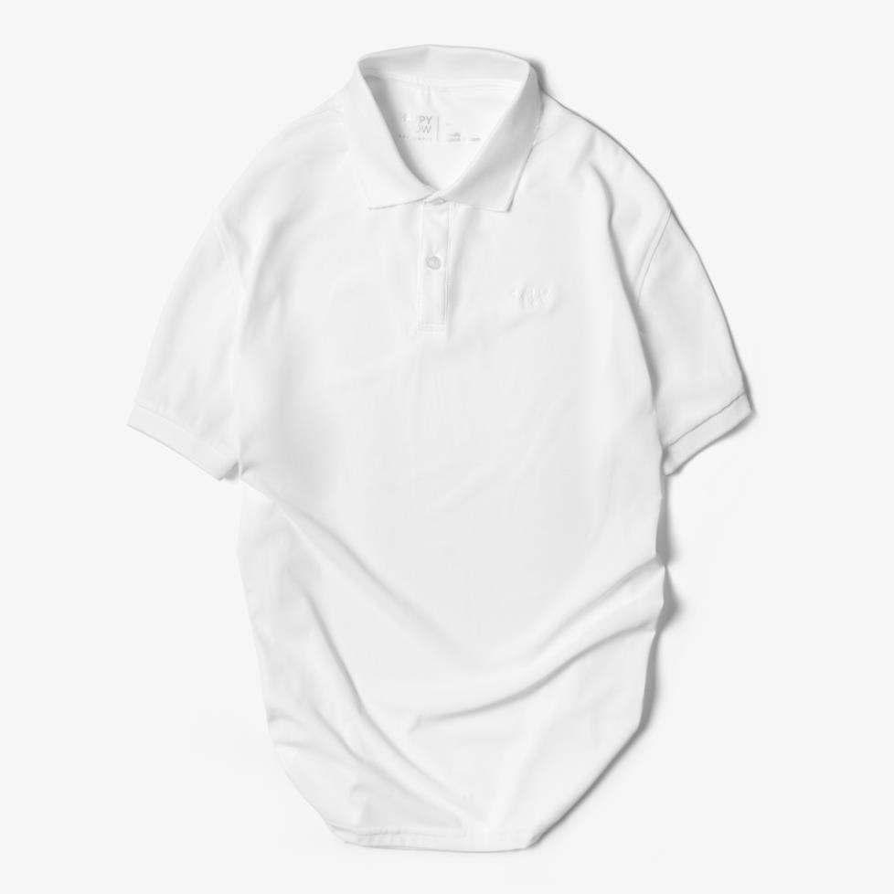 Áo thun POLO nam cổ bẻ BASIC NYLO vải cá sấu xuất xịn, chuẩn đẹp, trẻ trung - HAPPYHOW .