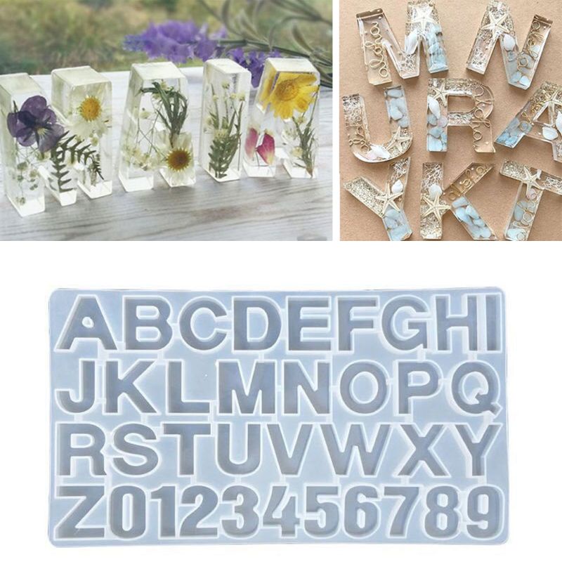 Bộ Khuôn 26 Chữ Cái Tiếng Anh Làm Trang Sức