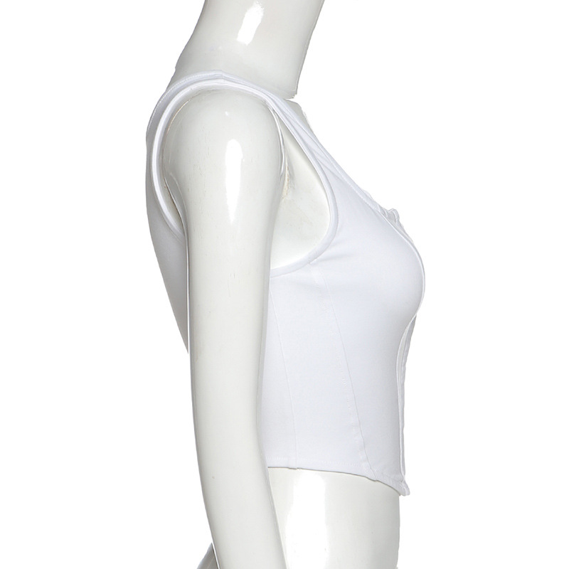 DUNEA Áo Sát Nách Dáng Ôm Thời Trang Trẻ Trung Cho Nữ