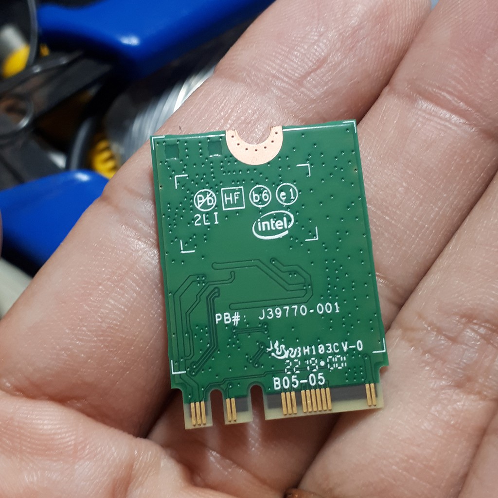 Card WiFi Laptop Intel 7265NGW / 8260NGW / 8265NGW / 9260NGW chuẩn AC có Blueooth (chân NGFF / M.2)