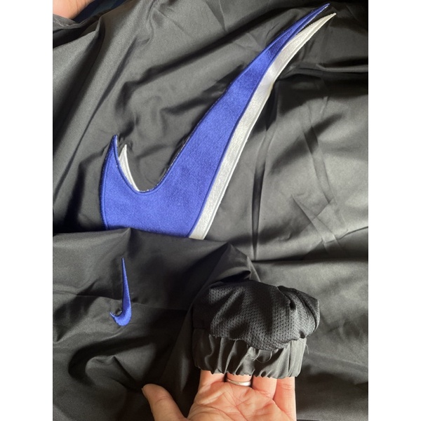 Áo Khoác Jacket Nike Swoosh Vintage Logo Thêu Nam Nữ Vải Dù 2 Lớp Cao Cấp LBsar