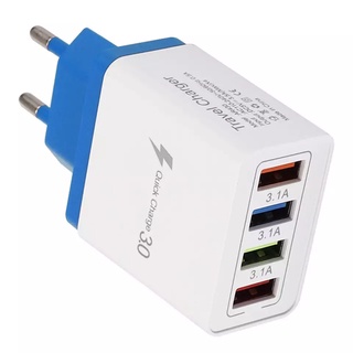 Củ Sạc Đa Năng QC 3.0 Với 4 Cổng USB