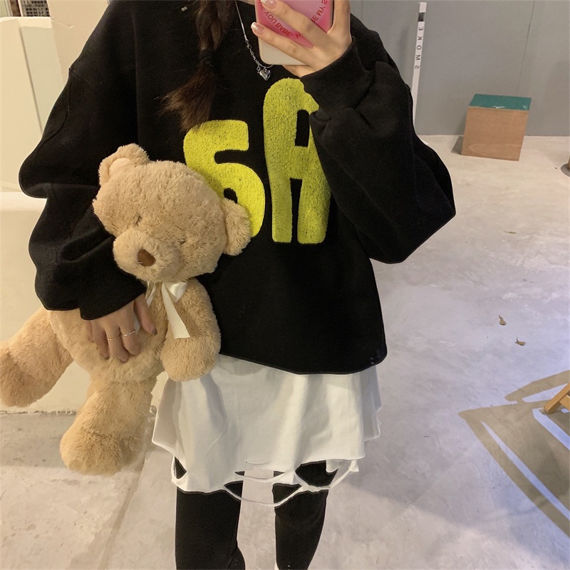 Chân váy ngắn Zhelihangfei kiểu rách cá tính trẻ trung thời trang