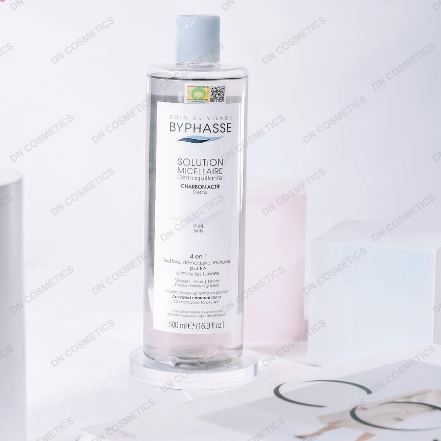 Nước tẩy trang làm sạch da Byphasse Solution Micellaire