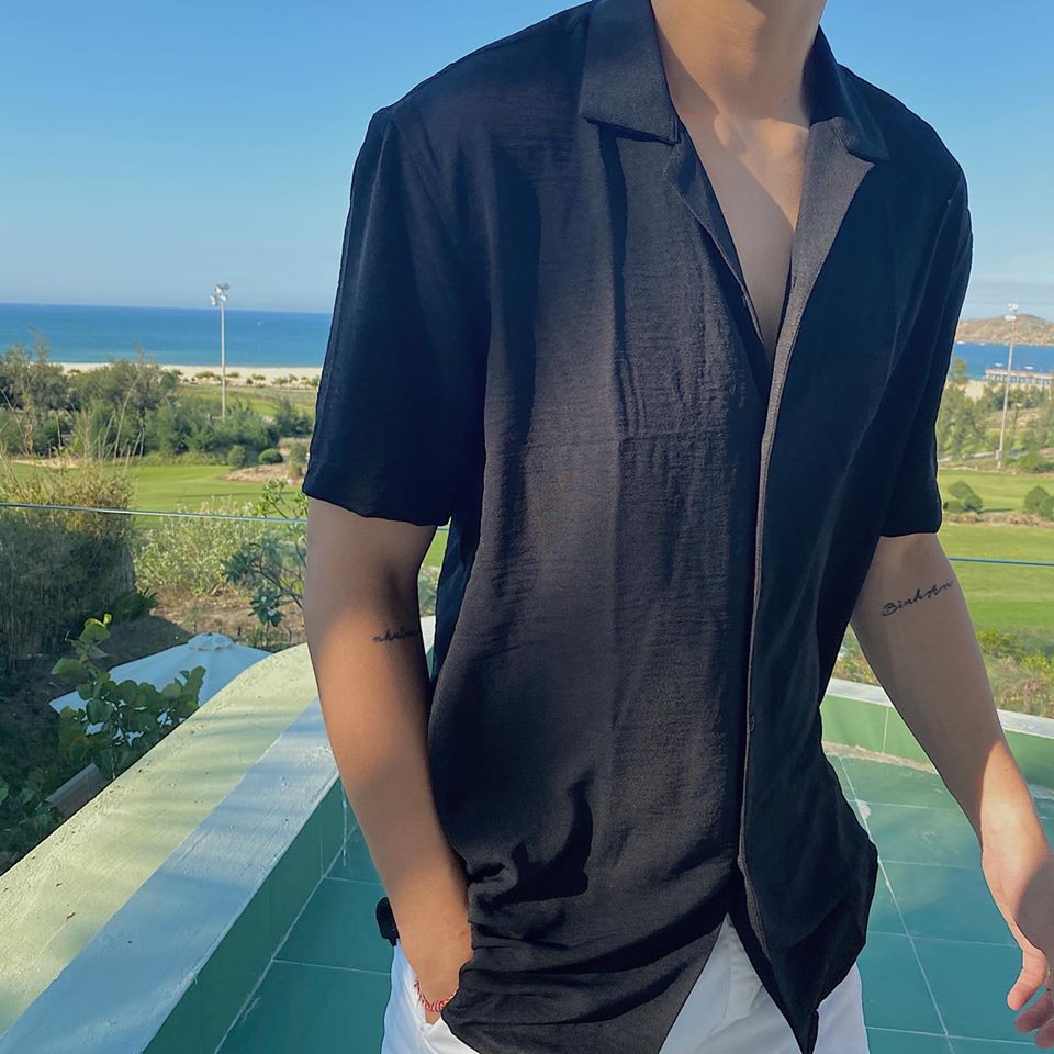 Sơ Mi Đũi Nhăn Cổ Vest | BigBuy360 - bigbuy360.vn