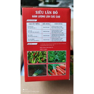 Combo 100  gói siêu lân đỏ 20ml