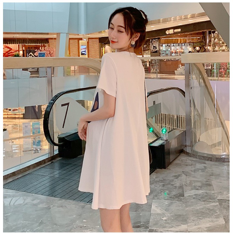 Váy Bầu Đầm Bầu Xinh Thun Hình Cao Cấp A1768