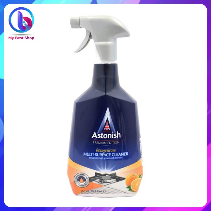 Vệ sinh bếp hương cam Astonish C6790, 750ml, Thương hiệu Anh Quốc, nước lau bếp - infomybestshop