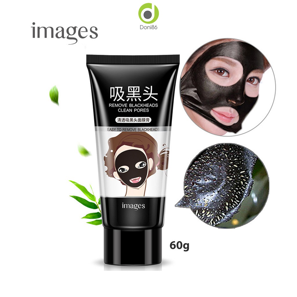 Mặt nạ gel lột mụn đầu đen than tre Images - doni86 - MP002