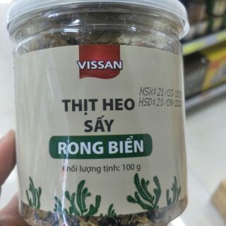 Thịt heo sấy rong biển 100g Vissan