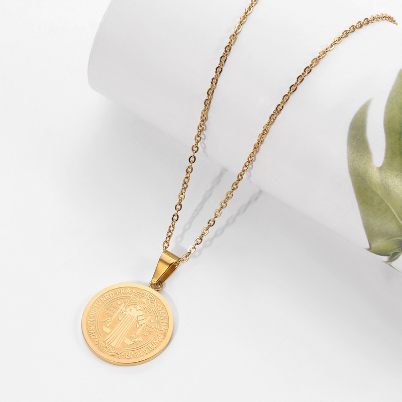 (MớI) Vòng cổ HìNh TháNh Giá BằNg ThéP Không Gỉ