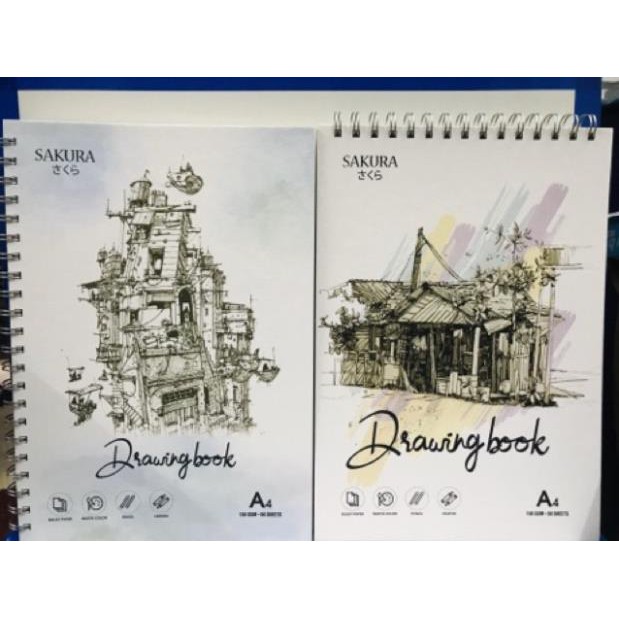 SỔ VẼ SAKURA