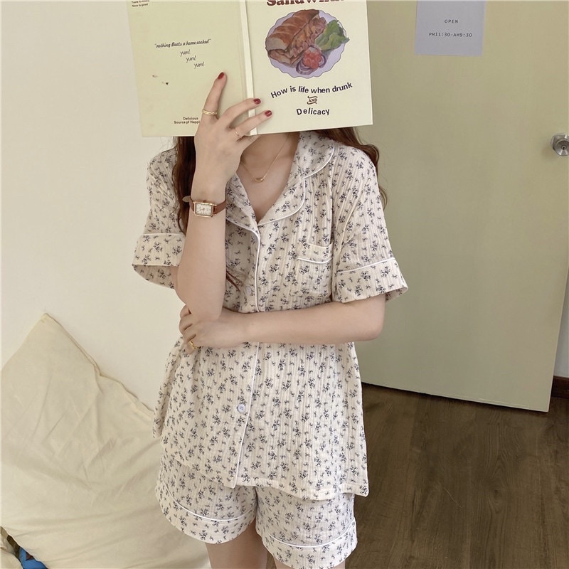 {SẴN} Đồ Ngủ Hoa Nhí