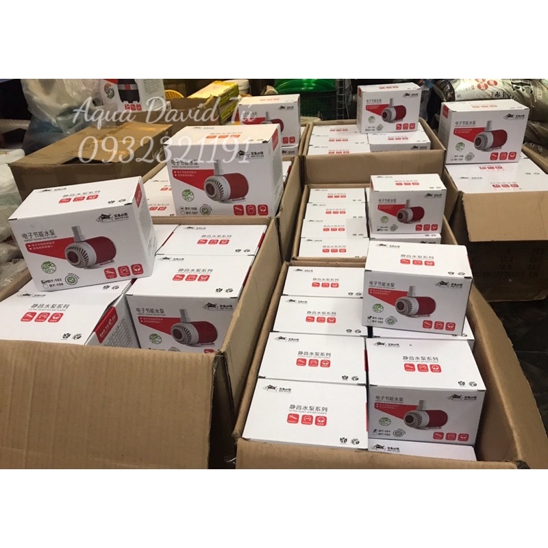 MÁY BƠM BỂ CÁ BAOYU CÔNG SUẤT TỪ 800 L/H ĐẾN 6000 L/H