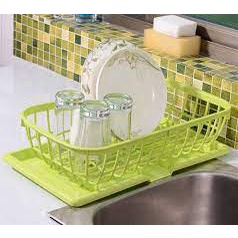 Khay úp bát đĩa kiểu dáng đơn giản Sanada - hàng nội địa Nhật bản