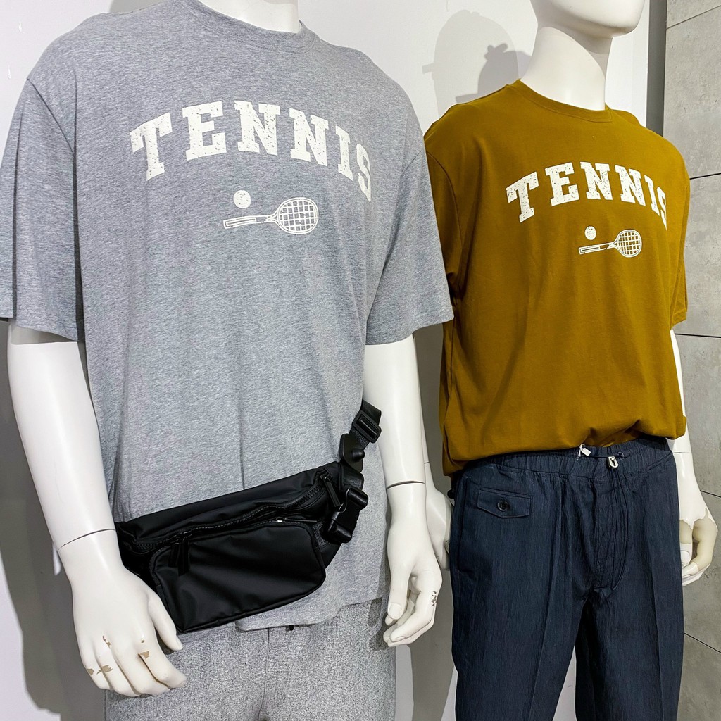 [Ảnh thật] Áo thun TENNIS cotton dáng rộng 136 | BigBuy360 - bigbuy360.vn