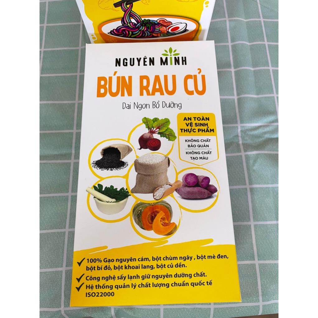 Bún Rau Củ Ăn Kiêng Nguyên Minh - ( Hộp 300g) Bún Ăn Dặm Cho Bé.
