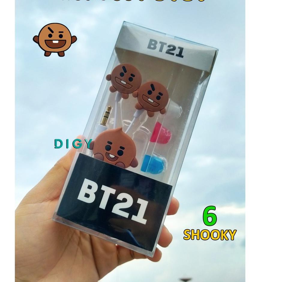 Tai Nghe Nhét Tai 5.5 Mall Bts Bt21 Hoạt Hình | BigBuy360 - bigbuy360.vn