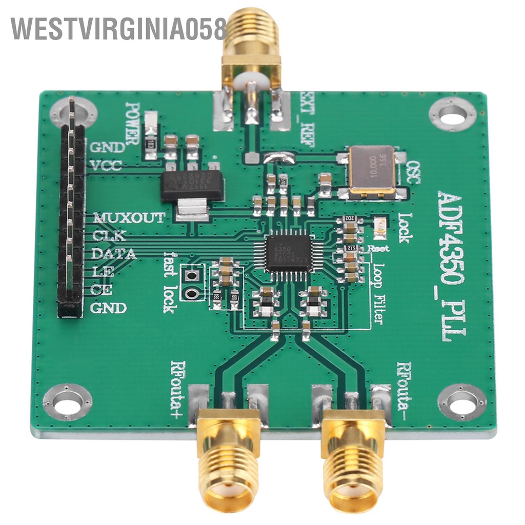 Có thể bán buôn Nguồn tín hiệu RF 137M ‑ 4 4GHz Bộ tổng hợp tần số vòng lặp khóa ADF4350 Ban phát triển Westvirginia058 Hàng giao ngay