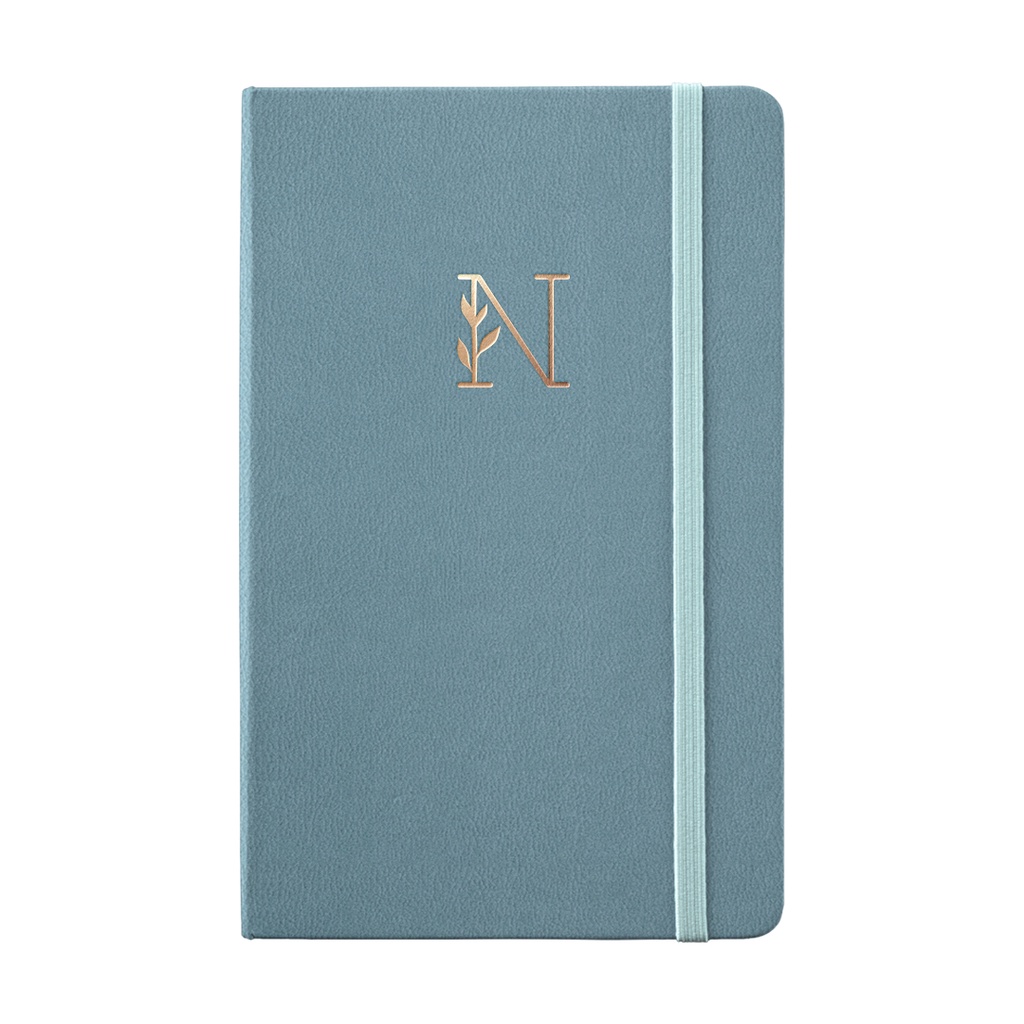 Sổ tay Your Name Letter N bìa da 196 trang