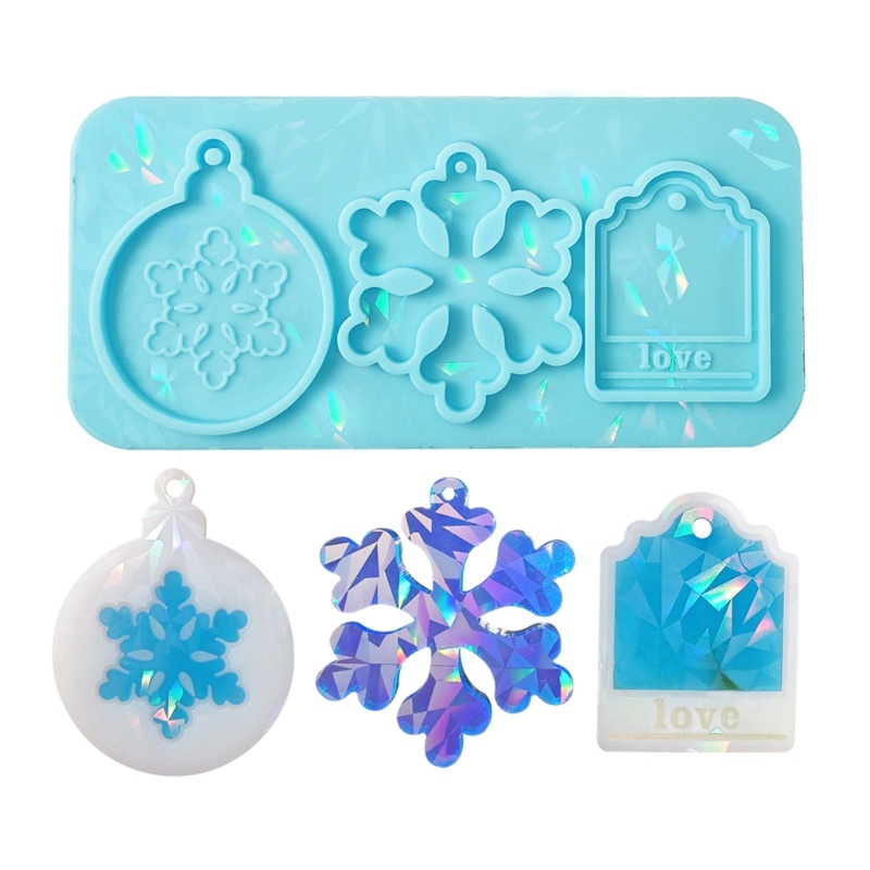 Sa Khuôn Làm Móc Khóa Bằng Nhựa Epoxy Hình Bóng Và Ánh Sáng Độc Đáo