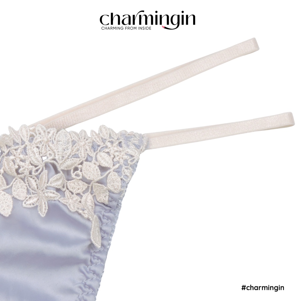 Quần lót T-back  satin dây lưng cao sexy cá tính - QLTB0003