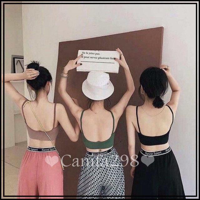 Áo Bra Gân Tăm hở lưng 3670 Siêu Đẹp