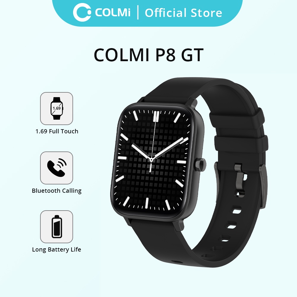 Đồng Hồ Thông Minh COLMI P8 GT Chống Nước IP67 Kết Nối Bluetooth