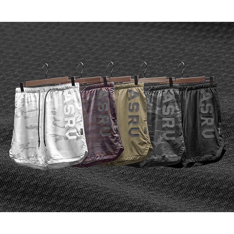 [GYMen]  Quần short thể thao nam  thoải mái  chạy bộ   tập thể dục  quần bóng rổ  rộng rãi  cỡ lớn  ngoài trời   huấn luyện  hút mồ hôi  quần ngắn đến gối