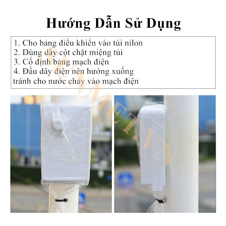 Dây Đèn LED chớp 10M 50M cắm điện DECOR trang trí NOEL, giáng sinh, ngoài trời ,lễ tết, ban công