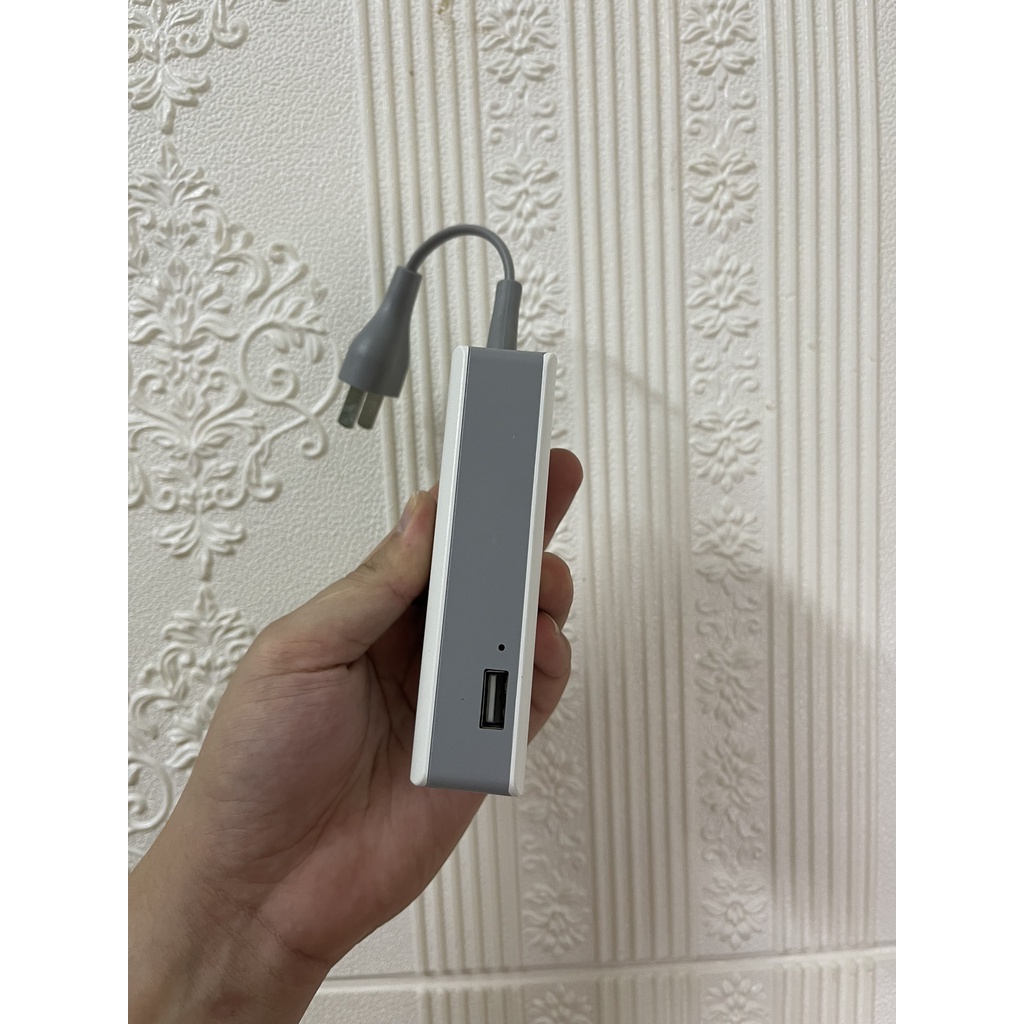 Bộ UPS lưu điện camera 5v 3000mah cổng USB chạy 8-10H kèm  jack DC5.5MM