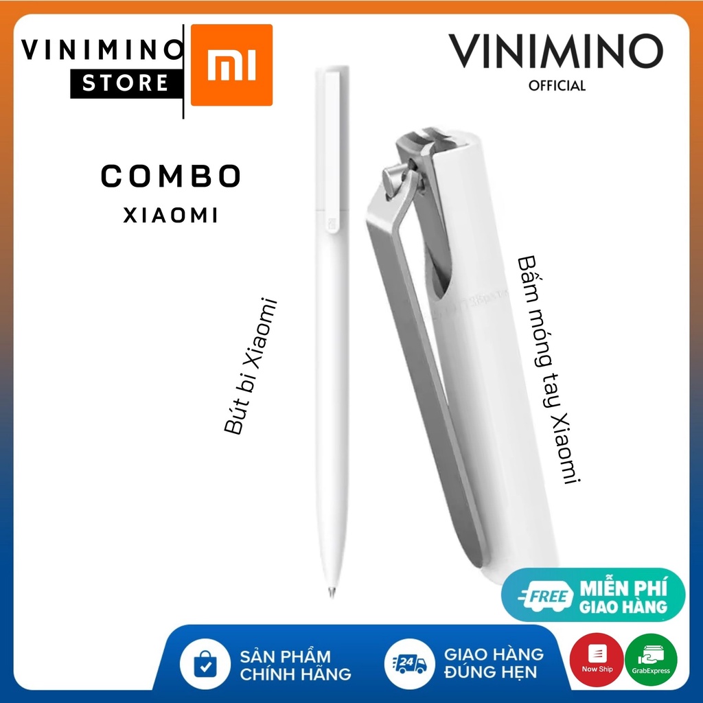 [Combo] Bút bi cao cấp Xiaomi Mijia + Bấm móng tay cao cấp Xiaomi Mijia | Vinimino