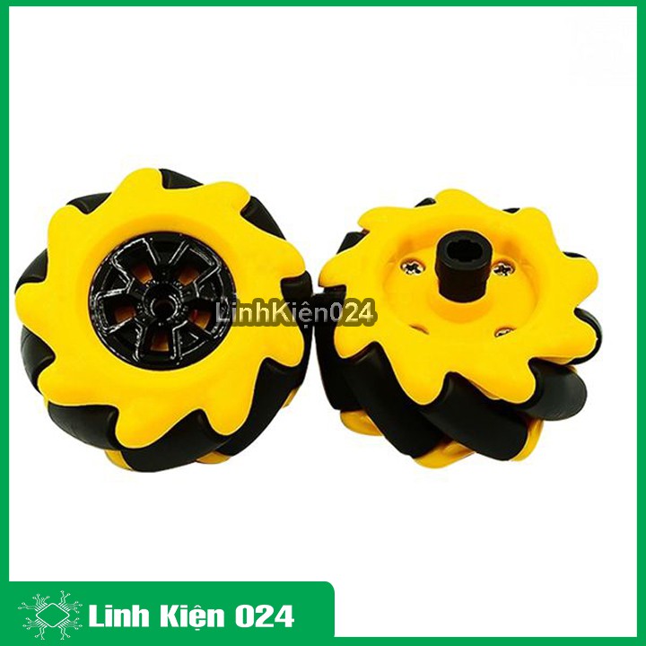 Bánh xe Mecanum Omni đa hướng thông minh đường kính 60mm