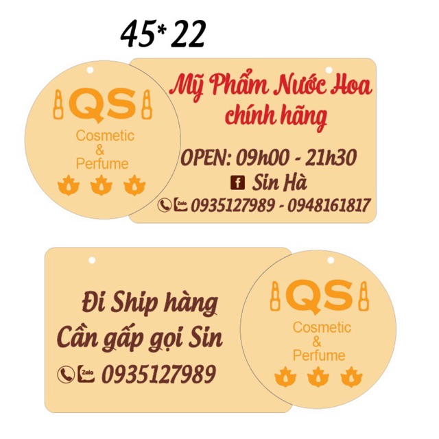 Bảng gỗ Sin