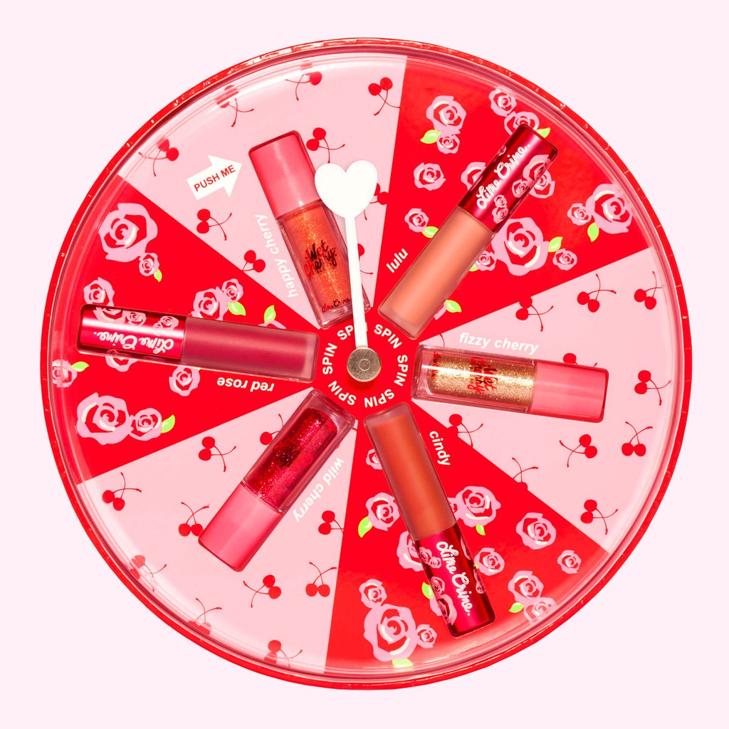 Set son kem Lime Crime Spin The Dial Lip Set