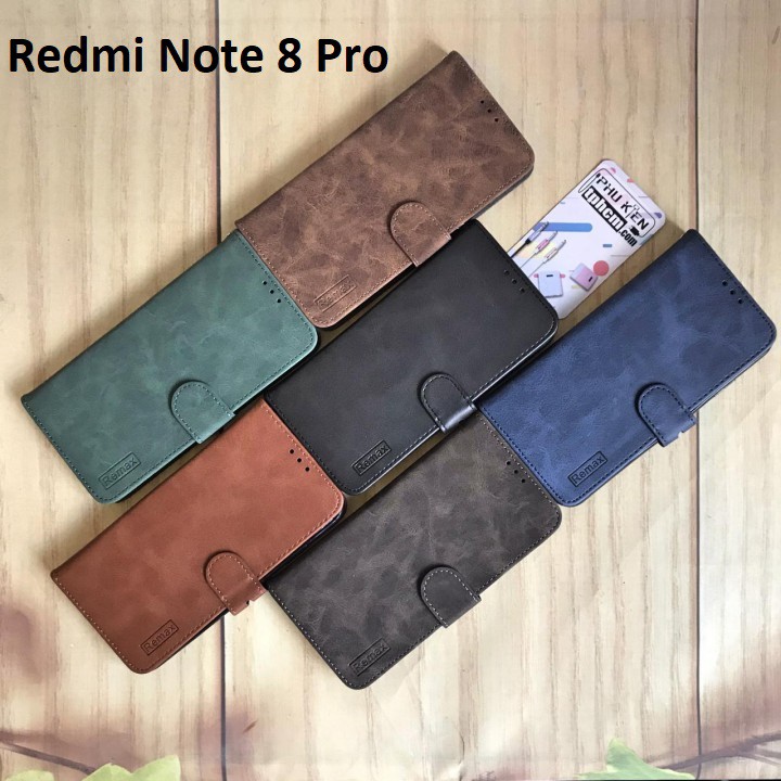 Bao da Xiaomi Redmi Note 8 Pro thương hiệu Remax