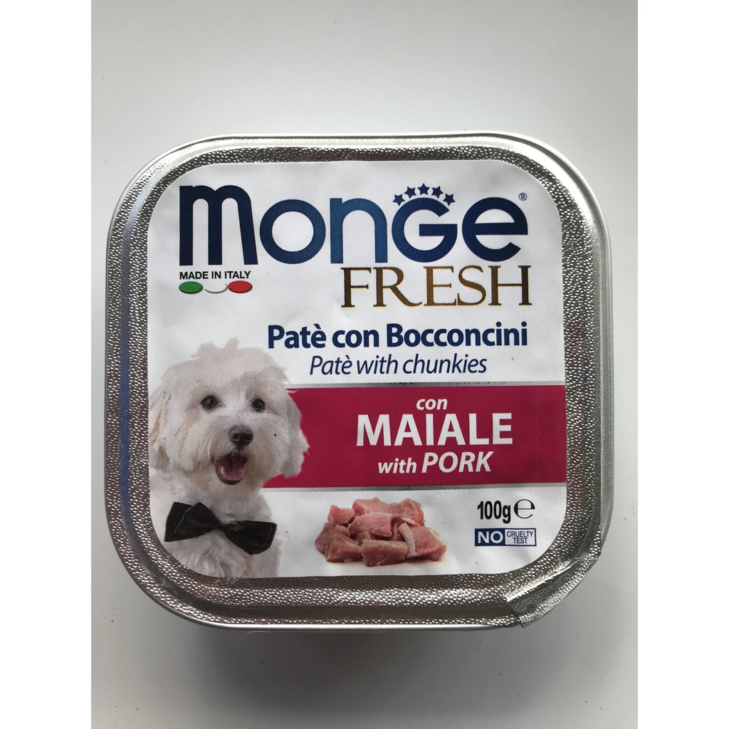 Pate Monge Cho CHÓ Nhiều Vị Thơm Ngon 100g