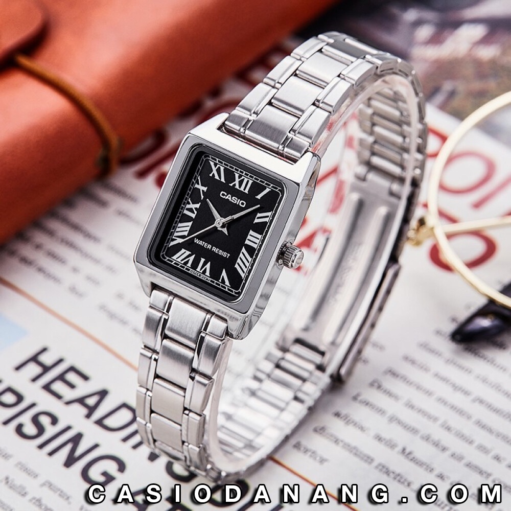 Đồng hồ nữ dây kim loại Casio chính hãng Anh Khuê LTP-V007D-1BUDF