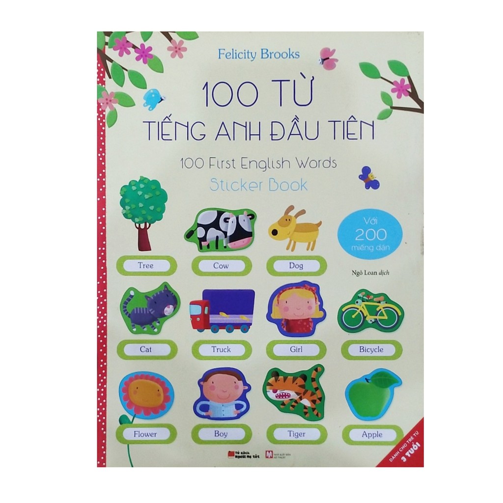 Sách - Level 2: 100 từ tiếng anh đầu tiên - 100 first english words