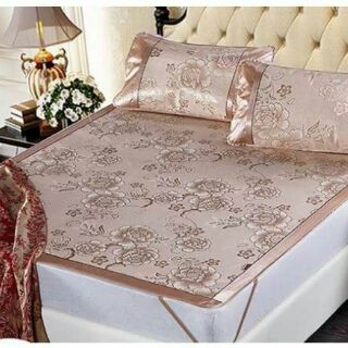 Chiếu lụa điều hòa 3D 1m8*2m (1 chiếu+2 vỏ gối)