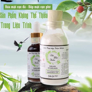 Bộ sản phẩm siêu tốc sắc mộc thiên - cải thiện mụn - thâm - sẹo rỗ hiệu quả