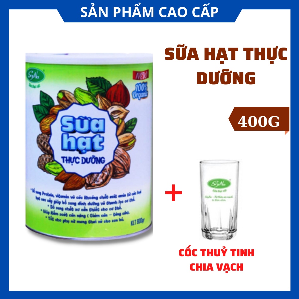 Sữa hạt thực dưỡng Soyna 400g - An toàn vệ sinh,giảm cân,chính hãng.