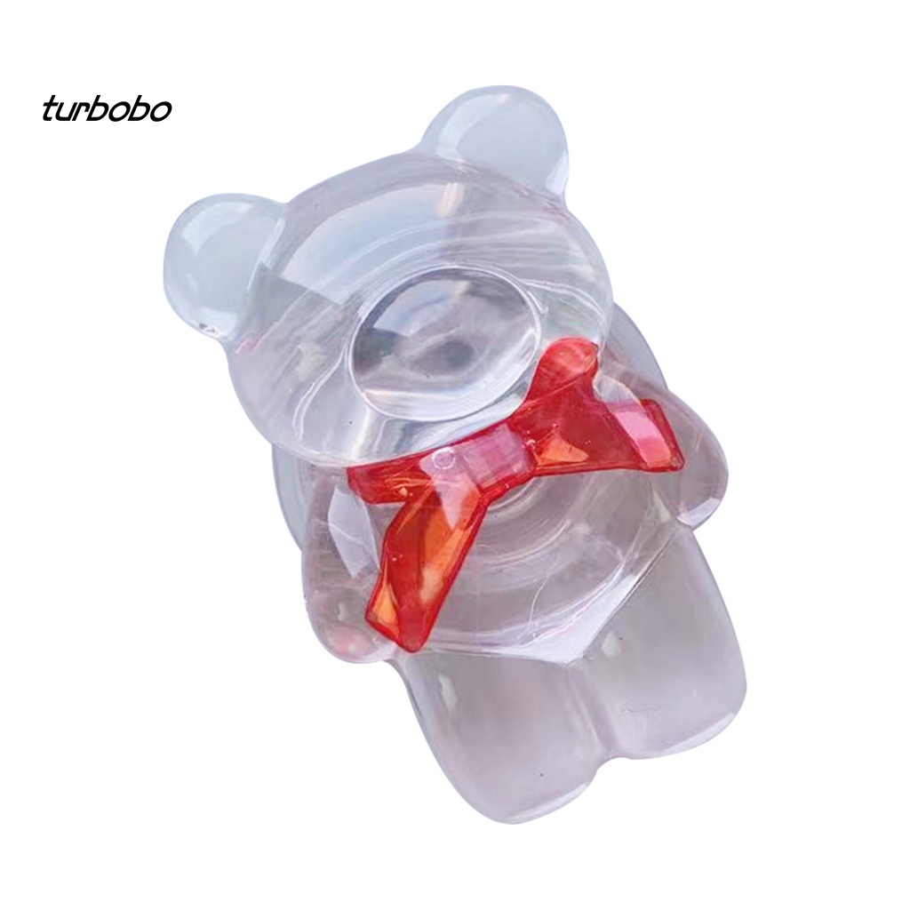 Turbobo Giá Đỡ Điện Thoại Di Động Hình Gấu Hoạt Hình Bền Bỉ Trang Trí Cho Xem TV